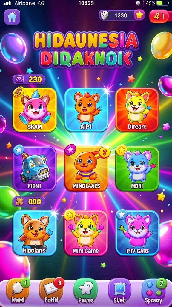 idpking - Fitur multiplayer yang memungkinkan persaingan global.