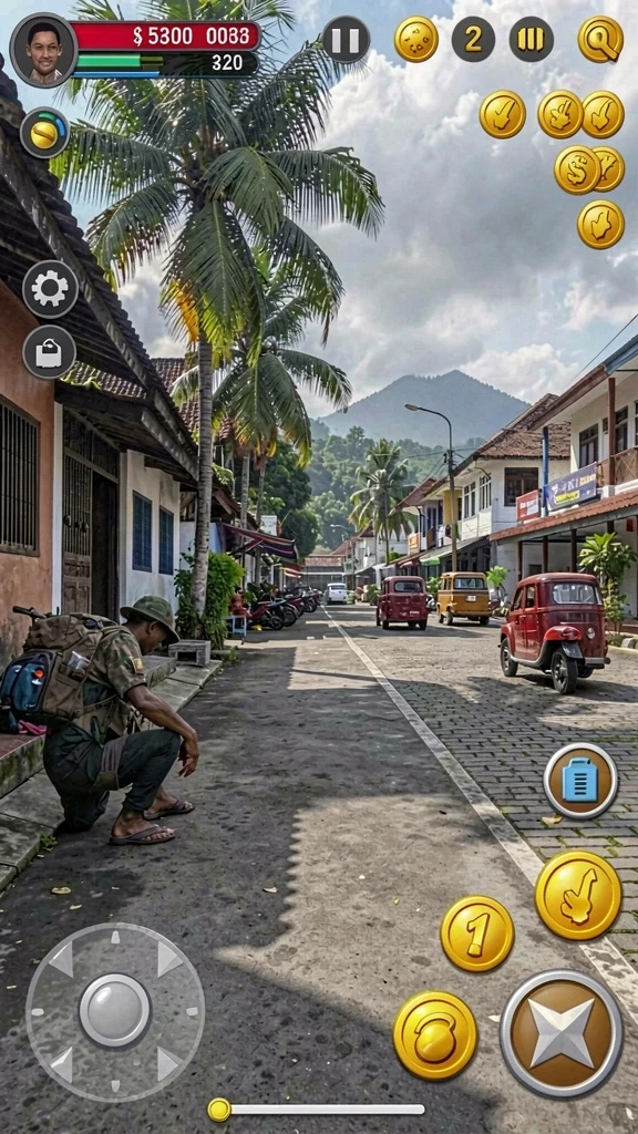 naga11 - Level permainan yang menantang dan seru.